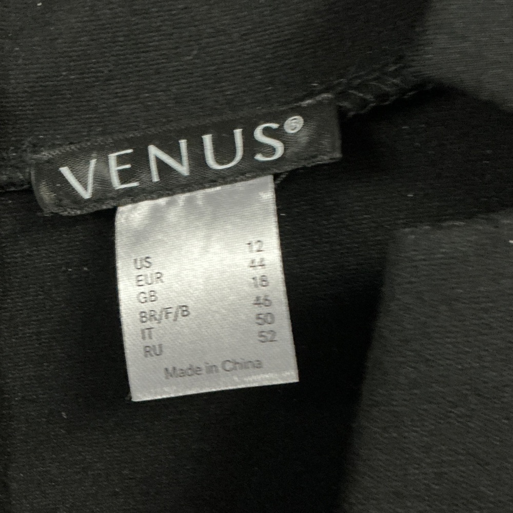 VenusElegant Black Long Sleeve Dress NWOT - Picture 3 of 6